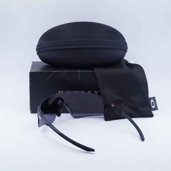 Oakley OO9454 945401 Shield Sunglasses - Matte Black/Prizm Black - Picture 3 of 8